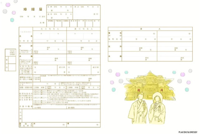 「PLACOLE＆DRESSY婚姻届」に新たに香川デザインが仲間入り