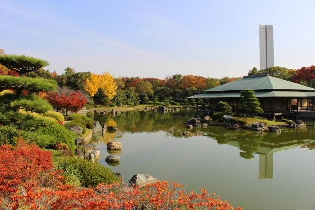 大仙公園日本庭園